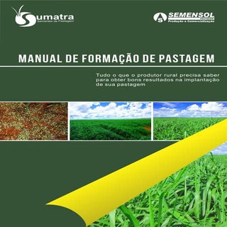 Manual de Formação de Pastagem