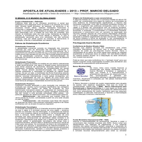 Apostila atualidades 2013 Prof Gesiel de Souza Oliveira