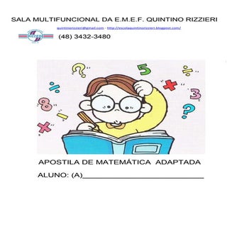 Apostila de-matemática 