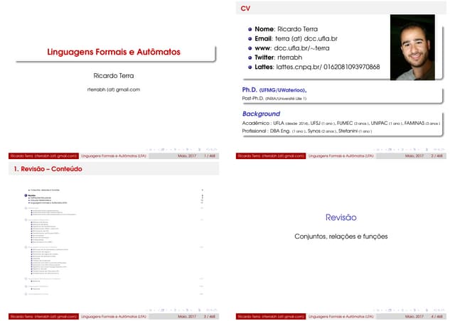 Apostila Linguagens Formais e Autômatos (LFA)