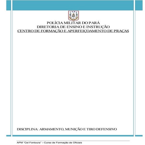 Apostila tiro-defensivo