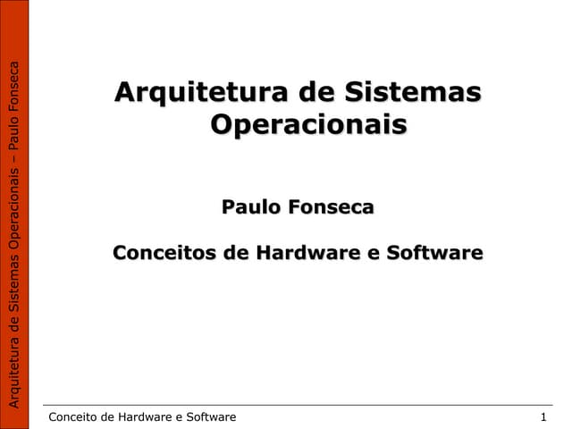 Apostila 2   conceitos de hardware e software