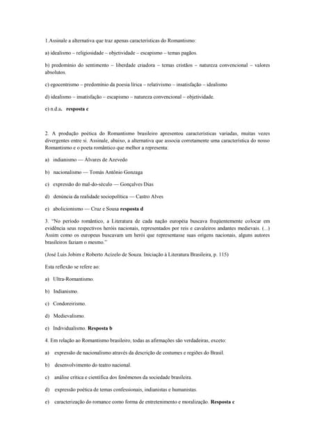 Apostila 2º ano questões com gabarito