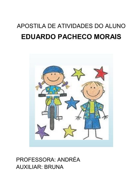 Apostila adaptada/alfabetização