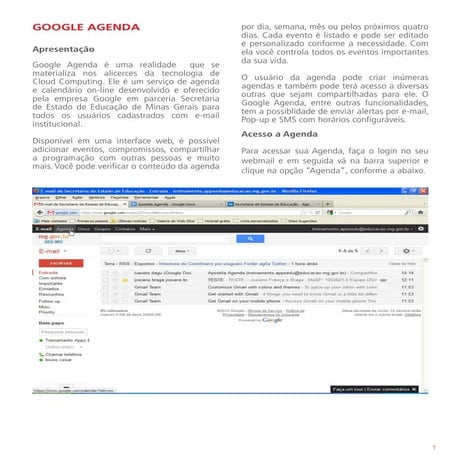 Tutorial básico google docs | PDF