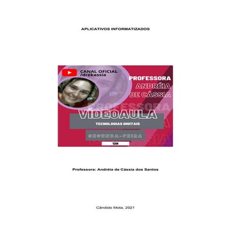 Apostila Aplicativos informatizados