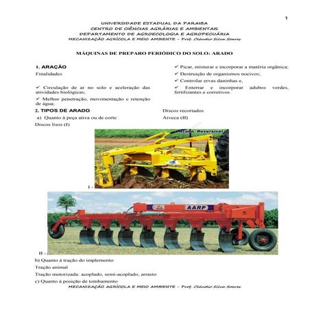 Apostila aração | PDF