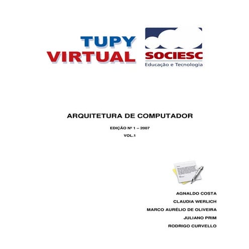 Apostila arquitetura de computadores 01