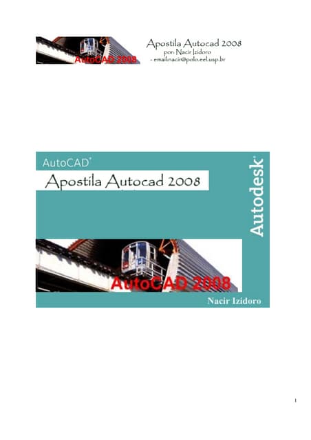 Apostila auto cad 2008