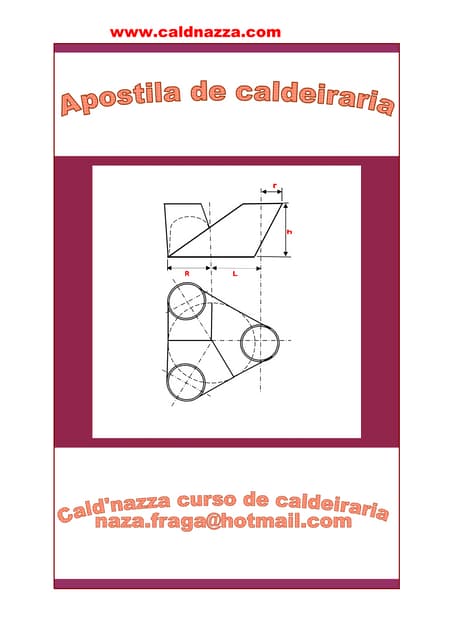 Apostila  cálculos de caldeiraria cald'nazza