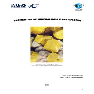 Apostila completa mineralogia  2011...