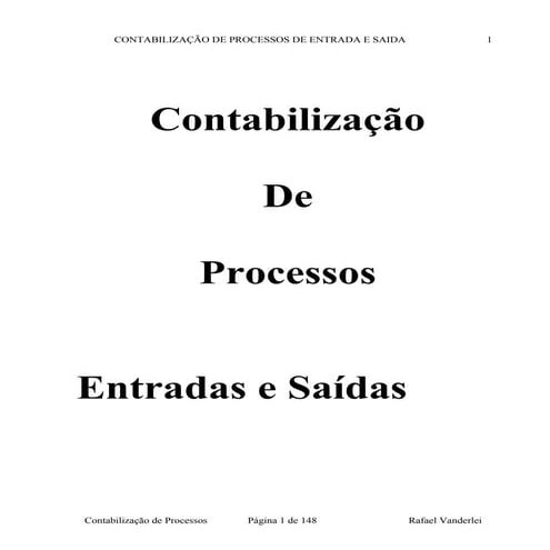 Apostila de contabilização de processos   entradas e saídas
