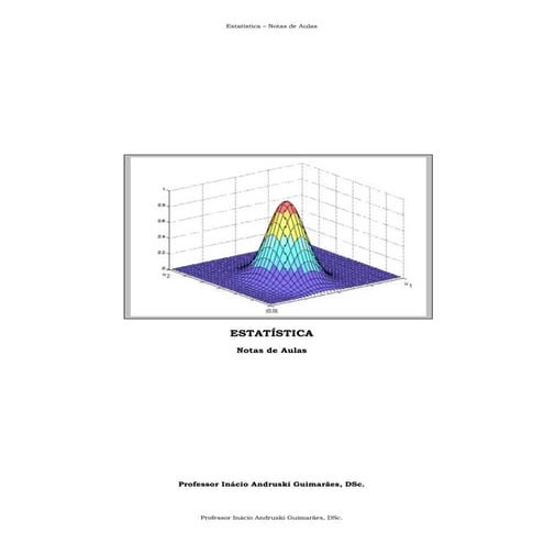 Apostila de estatistica