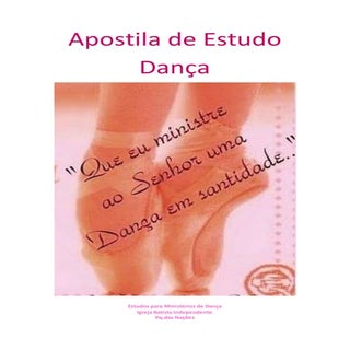 Apostila de estudo dança 