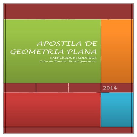 Apostila de geometria plana   exercícios resolvidos - crbrasil