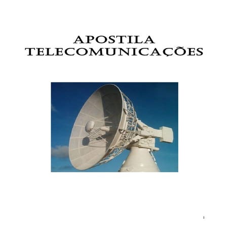 Apostila de telecomunicação 