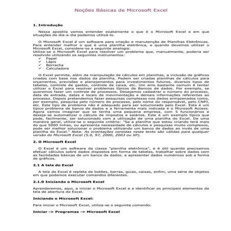 Microsoft Excell Aprenda