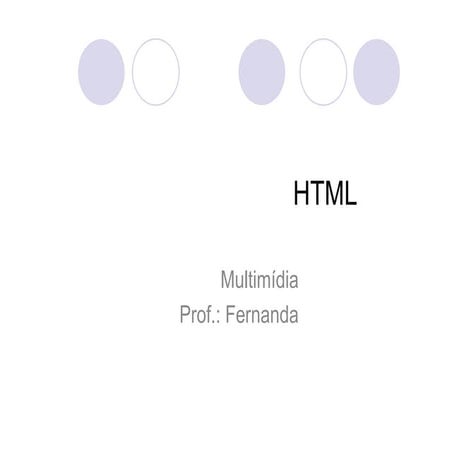 Guia de comandos html | PDF