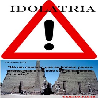 Apostila idolatria