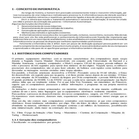 Apostila informatica basica   pronta inicial