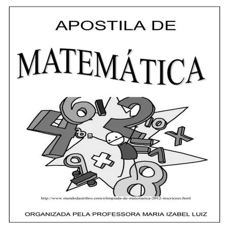 Apostila  matemática em pdf