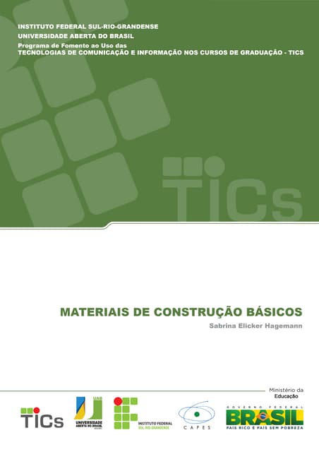 Apostila mcb de materiais de constr...