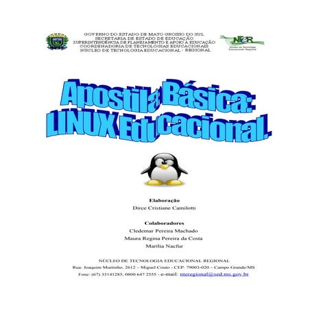 Apostila - Módulo II - Linux Educacional Básico | PDF