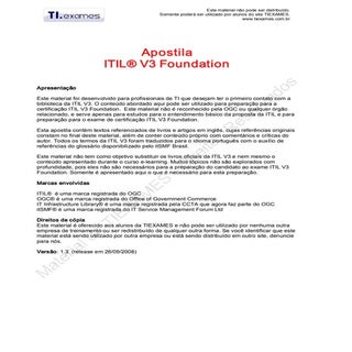 Apostila oficial itil v3   www.cesa...