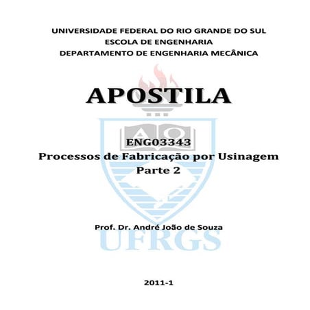 Apostila usinagem