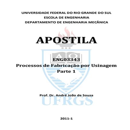 Apostila usinagem parte1