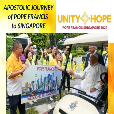 Apostolic journey of Pope Francis to Singapore.pptx