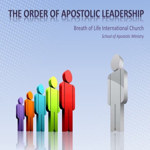 Apostolic Ministry