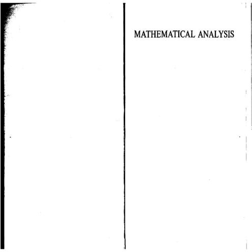 MATHEMATICAL ANALYSIS SECOND EDITION APOSTOL PDF visual data 2