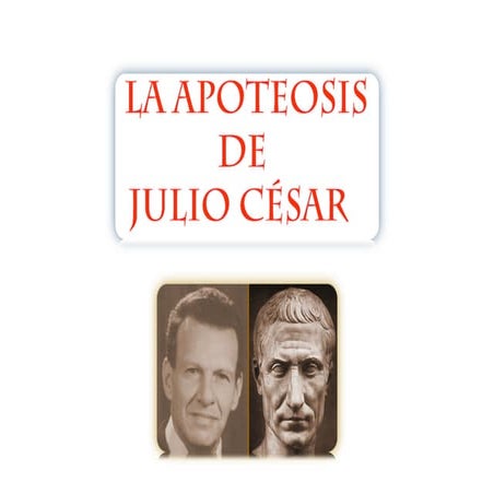 Apoteosis de julio cesar