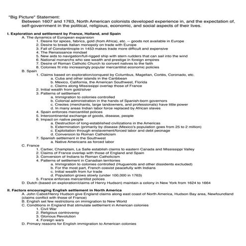 Ap Outline Chapters 1 5