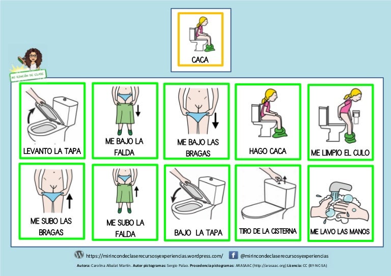 niña en bragas