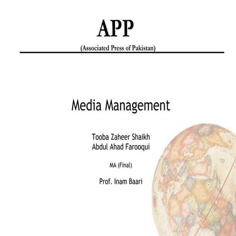 APP - Associated Press of Pakistan