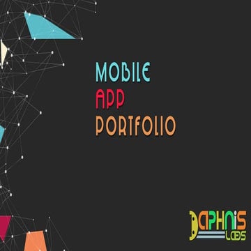 Mobile app Portfolio - Daphnis Labs