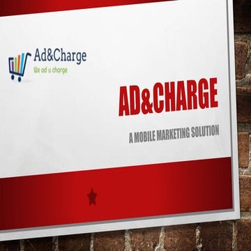 Ad&Charge: Business plan