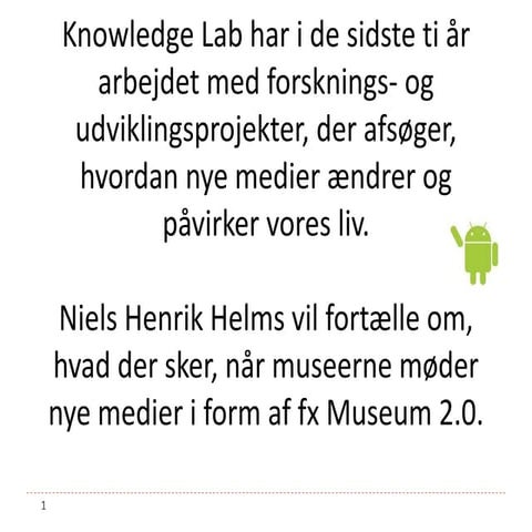 Museum 2.0