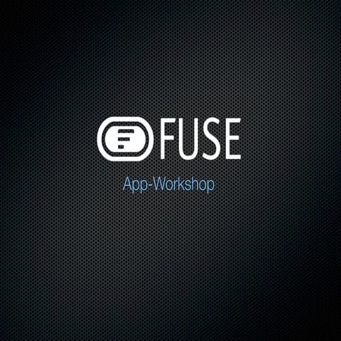 Webinar Unterlagen: App Entwicklung