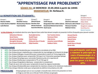 Problem-based-learning APPRENTISSAGE PAR PROBLEMES