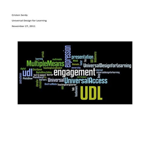 UDL at Sovereign Avenue