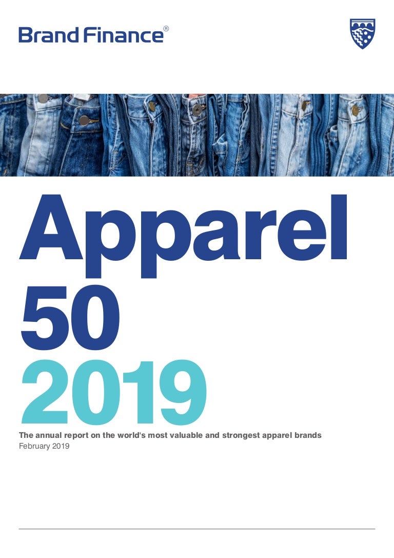 TOP 50 APPAREL BRANDS