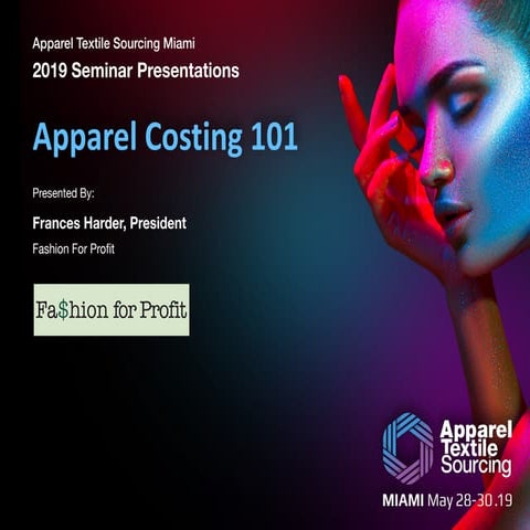 Apparel costing 101
