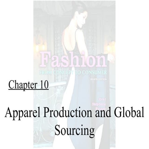 Apparel production and sourcong