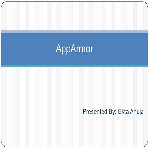 Apparmor