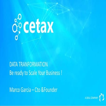 Using Data To Tranform Your Business - Marketing Business