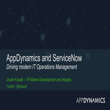 App dynamics and servicenow   v5