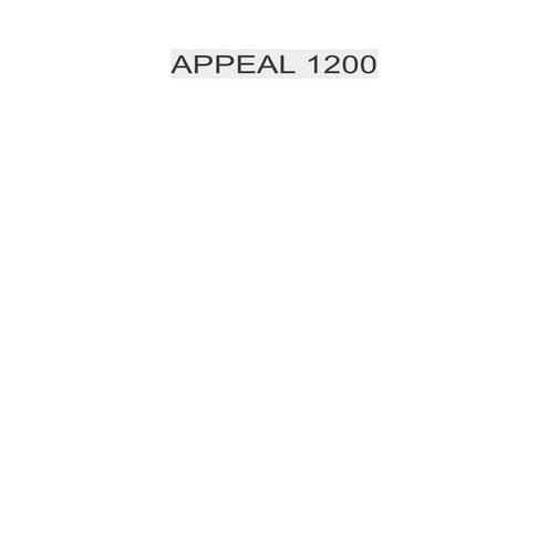 Appeal 1200 questions